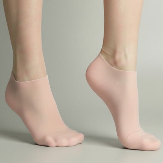 레티크 핏 실리콘 풋 케어 보습 양말, 50g, 1개, 1개입