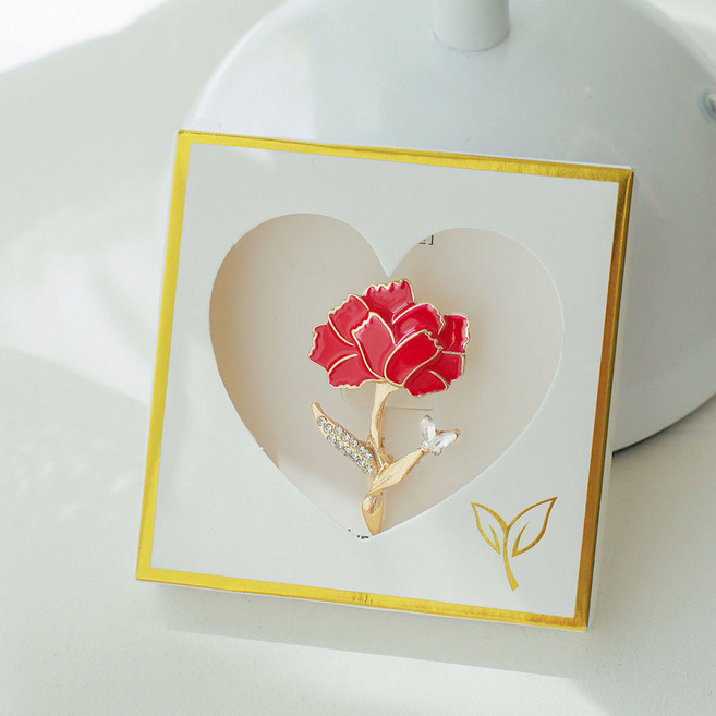 헐크더핏 도매 자체제작 카네이션브로치