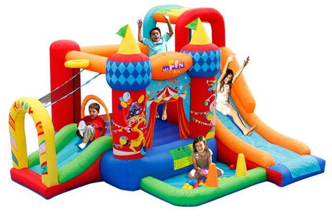 5726 서커스 캐슬 슬라이드 - 미니 홈 에어바운스, 1개