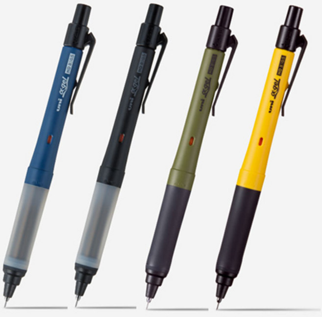 유니 알파겔 스위치 샤프 0.5mm/280393/M5-1009 색선택, 0.5mm, 1개, 네이비