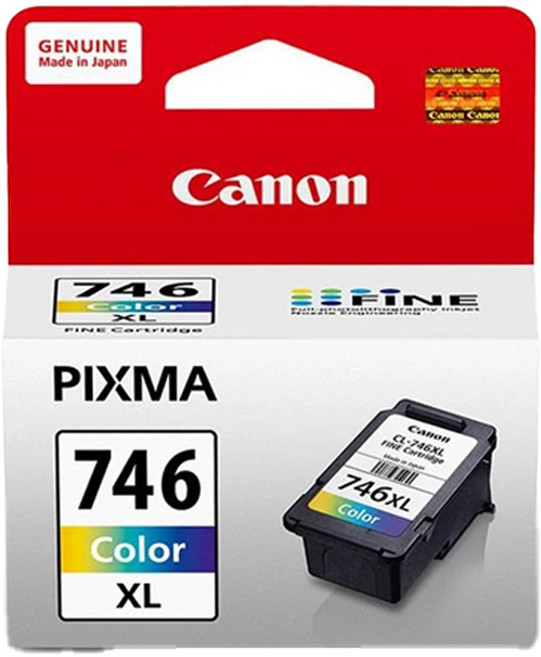 CANON PG-745XL CL-746XL 原廠墨水匣 含台灣保固標籤貼 PG745XL MG2470 TR4670, 1個, CL746XL 彩色正原廠台灣標籤, 彩色