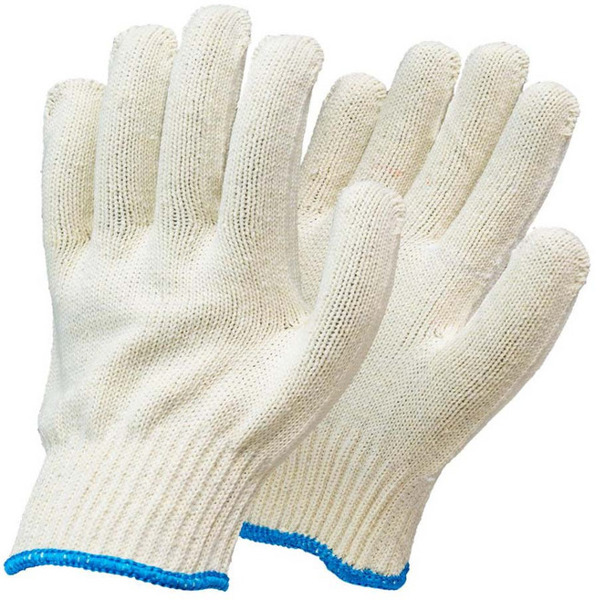 BK 면장갑 50g 100켤레 목장갑 속장갑 작업용 농장 정육점, 화이트, 100개