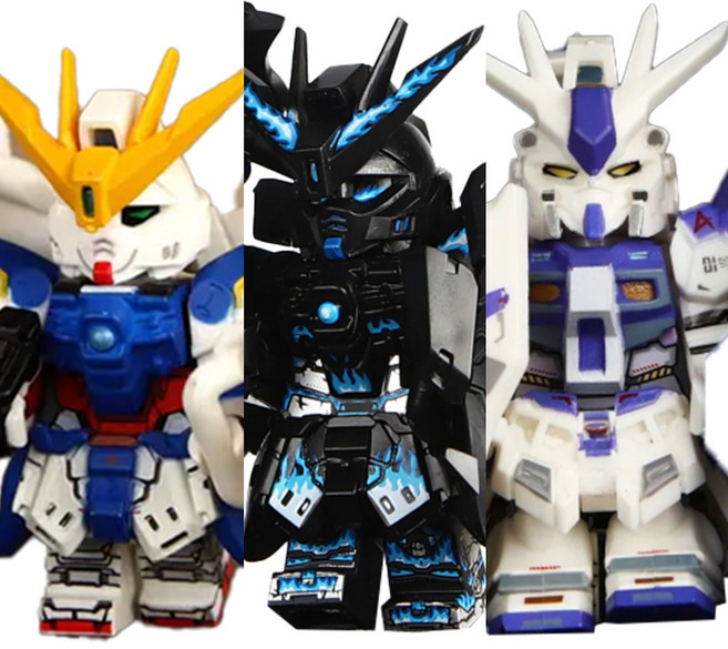 건담 윙커스텀 3종 로보트 호환블록 브릭미니피규어 수집/장식/전시용 키덜트아이템, 1개, GD0504. 건담 윙커스텀 3종 세트(로켓)