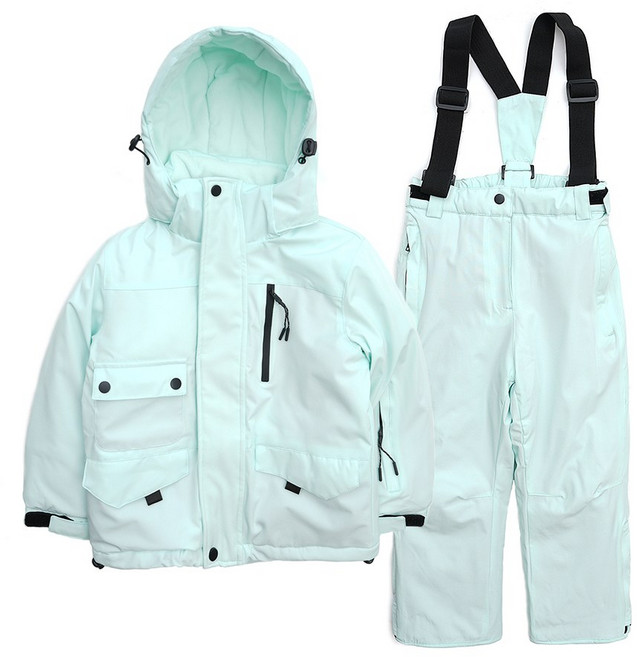 Uppercut 주니어 스키복 세트 아동복 보드복 눈썰매 방수바지