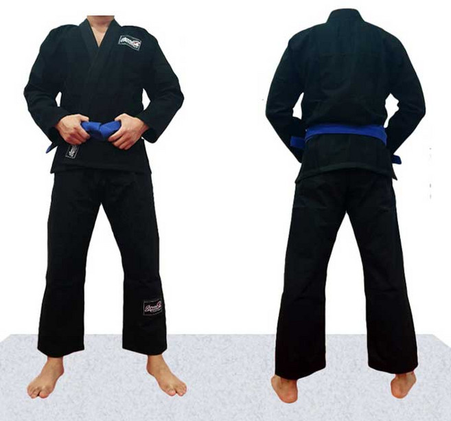 (최저가 땡처리)스칸다 블랭크 블랙_어린이용 어린이 주짓수도복 (띠 포함)