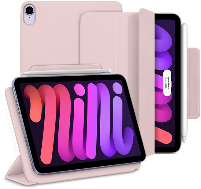 뷰씨 폴리오 커버형 케이스, 핑크샌드