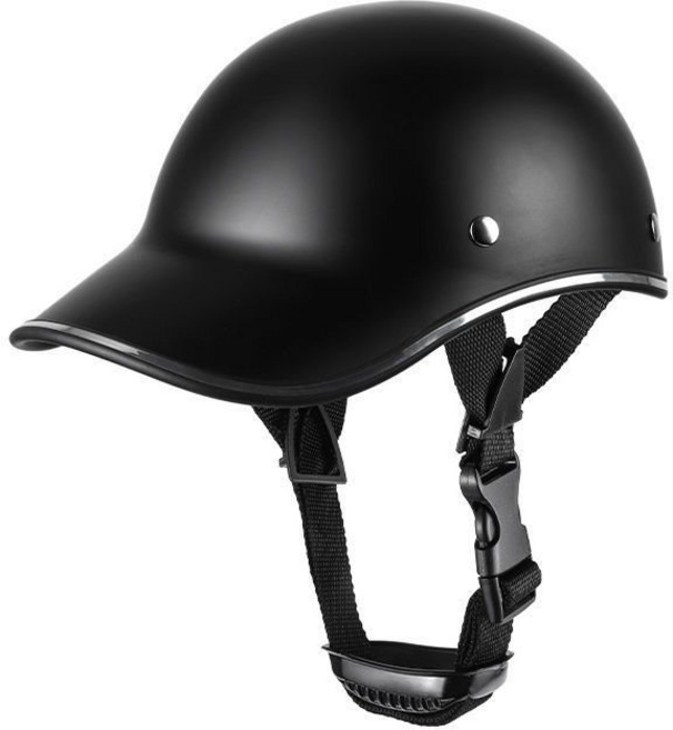 BOSUN 롱 갭 야구모자 디자인 자전거헬멧 전동킥보드헬멧 안전 헬멧 6색 ABS소재, 검정, 1개