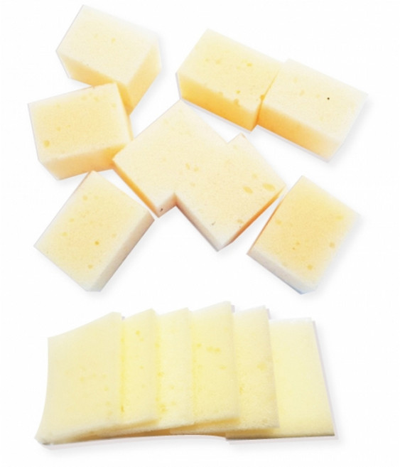 [㈜피오피스토리에듀] 스텐실스펀지 10개 (2종택1) POPSTORY, 일반형