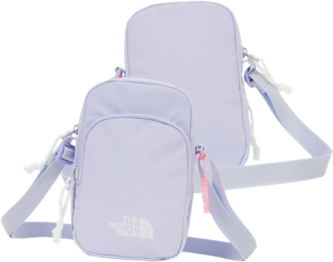 [매장판] 노스페이스 키즈 크로스백 스몰 핸드폰 가방 라벤더 NN2PR08X