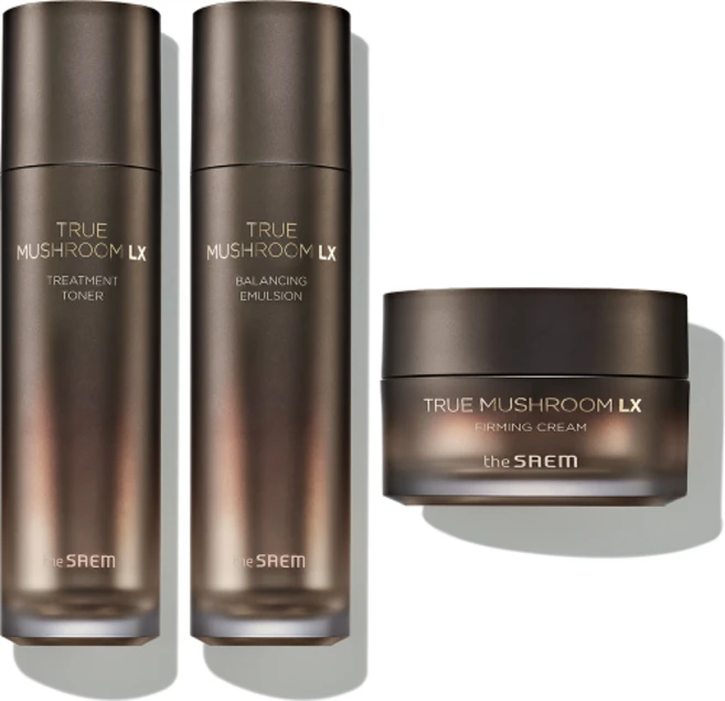 [더샘] @당일출고 @본사정품 * 탄탄한 피부로 가꾸어 주는 * 트루 머쉬룸 엘엑스 2종 세트 ( 영양크림 증정 ), 1세트 - 쿠팡