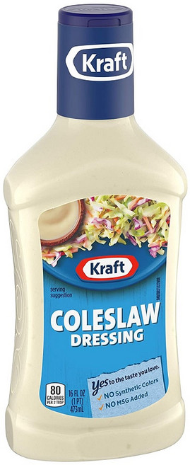 Kraft Coleslaw Salad Dressing 크래프트 코우슬로 샐러드 드레싱 소스 473ml, 1개