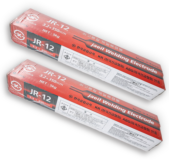 제일 용접봉 3.2 피복 아크 용접 5kg 아크용, 2세트, JR12