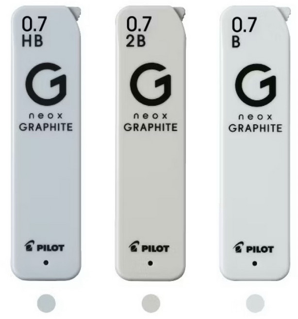 PILOT 百樂 超級G 自動鉛筆芯 0.3mm 0.4mm 0.5mm 0.7mm 0.9mm 自動鉛筆 筆芯 鉛筆芯, 1個, 0.7mm-HRFG-07(40支),HB
