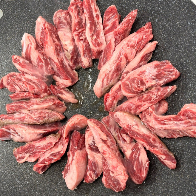 하라네 소갈비살 초이스 미국산 소고기 갈비살, 2개, 200g
