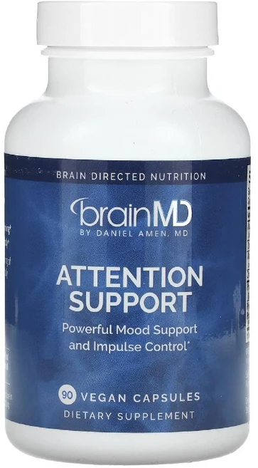 브레인MD 어텐션 지원 해바라기 레시틴 포스파티딜세린 콜린 함유 베지캡슐 90정, BRA 브라inMD, 어텐션 지원, 베지 캡슐 90정, 1개 - 쿠팡
