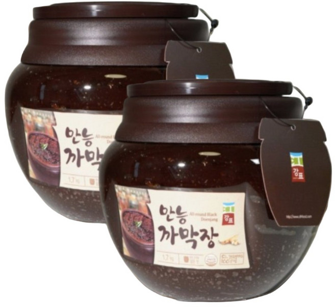 비그린몰 강원도 막장 2종 세트 강원도 된장, 1.7kg, 2개, 만능까막장 1.7kg