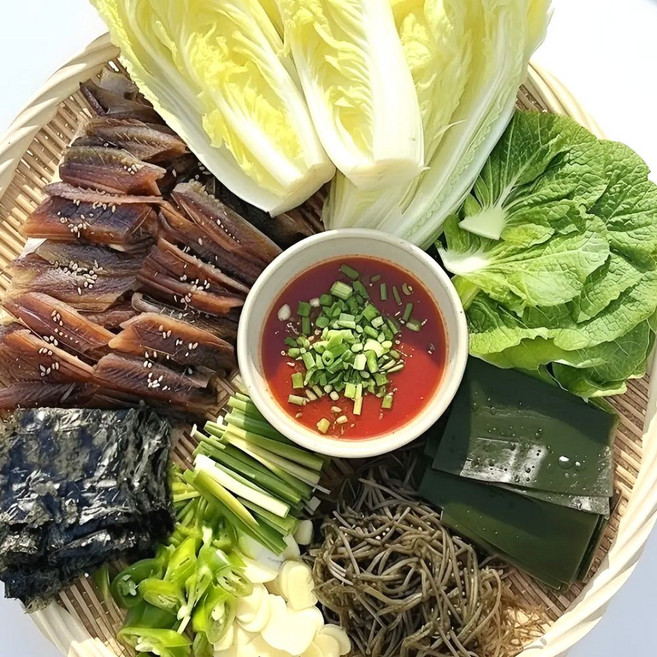 [최상급원물] 구룡포 과메기 야채 세트, 1박스, 10미 20쪽