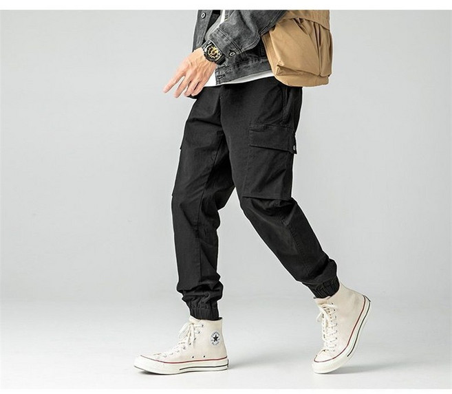 굿데이마이트 스판 밴딩 카고 조거팬츠 봄여름 건빵바지