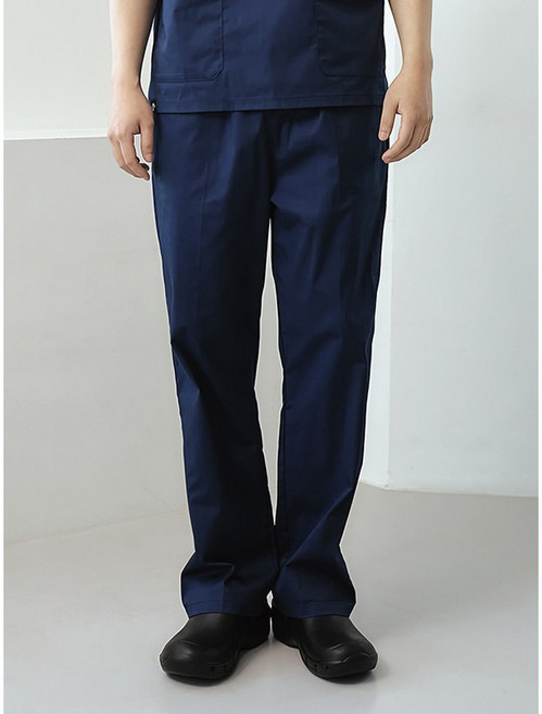 (3color) 남성 TC스판 베이직 스크럽 팬츠 (IP-102M) 의사가운 약사가운 간호사복 간호복 수술복 간호사유니폼 병원가운 대학생 실습용가운 실험복 스크럽복