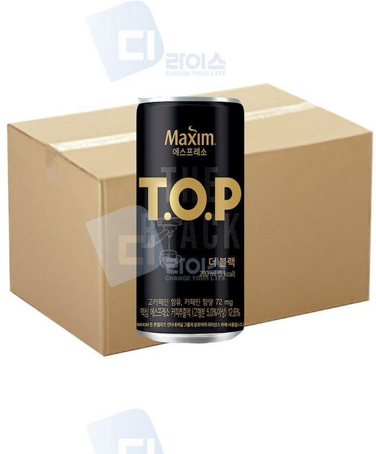 티오피 더블랙 캔커피 200mlX30캔, 200ml, 30개