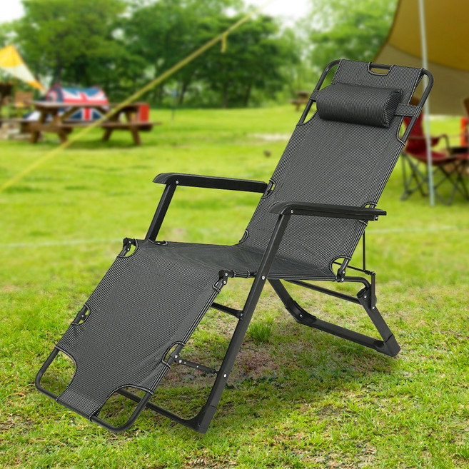 알샵 접이식 휴대의자 썬베드