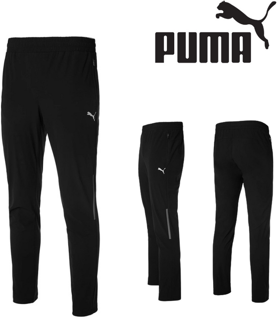 푸마 남성 트리코트 트레이닝 바지 쿨 츄리닝 운동복 등산 긴바지 + 루나팡 양말 증정