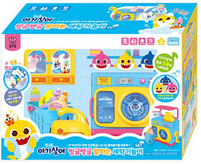 핑크퐁 아기상어 말하는 세탁놀이, 1개