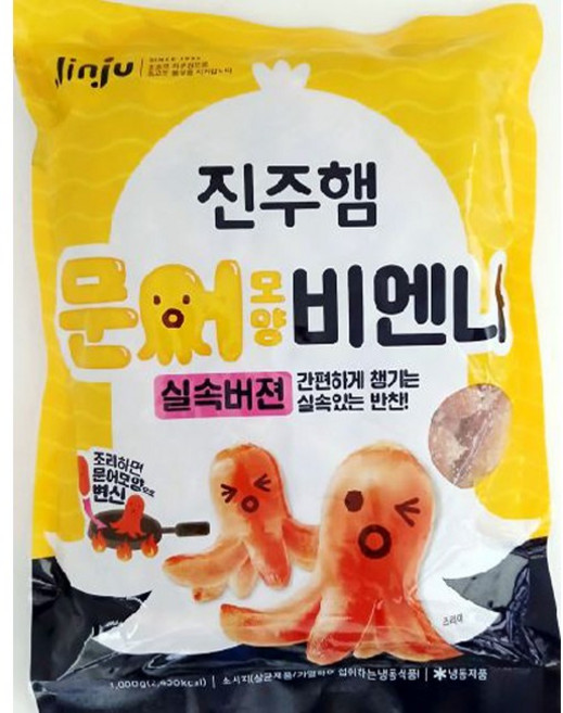 진주햄 문어모양 비엔나 1000g, 1개, 1kg
