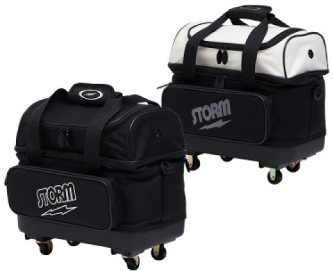 스톰 2026 1볼 캐스터 볼트 볼링가방, 쉐도우 블랙, 1개