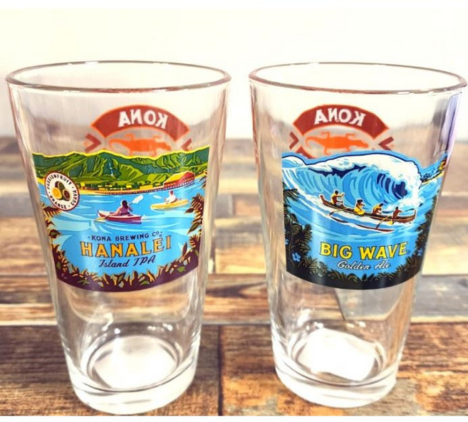 빅웨이브맥주잔 하날레이맥주잔, 1개