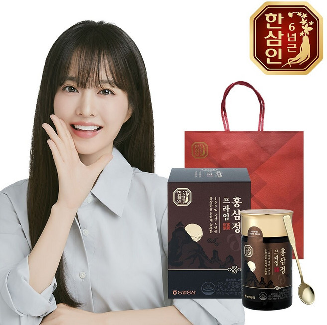 한삼인 홍삼정프라임 240g + 쇼핑백, 1개