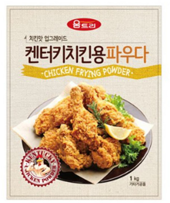 움트리 켄터키치킨용파우다 1kg, 1개