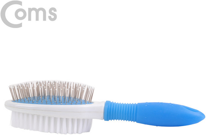 반려동물 반려견 양면 브러쉬 강아지 빗 슬리커 브러쉬, 선택1, 1개