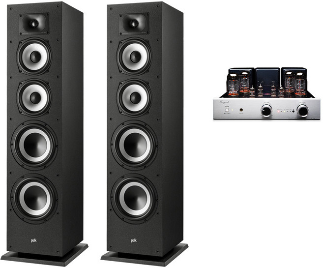 케인(Cayin) CS-55A + 폴크오디오 XT70 진공관 오디오, 단품, 단품