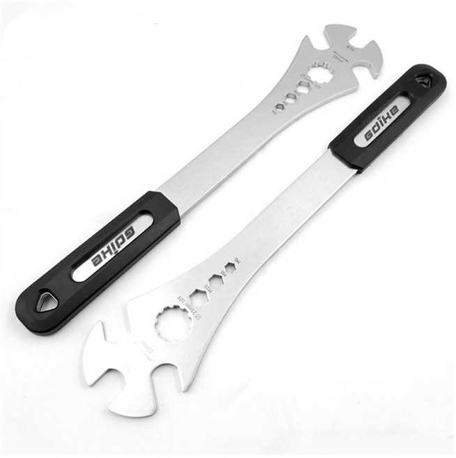 GDIKE 페달렌치 MTB 로드 전문가용 페달공구 스패너, 1개