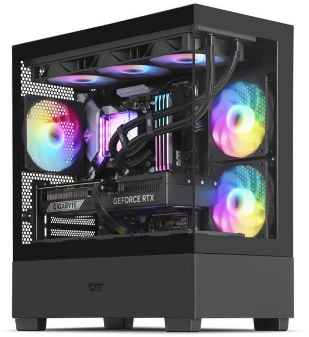 darkFlash DS500M RGB (블랙) 컴퓨터미니타워케이스, 1개