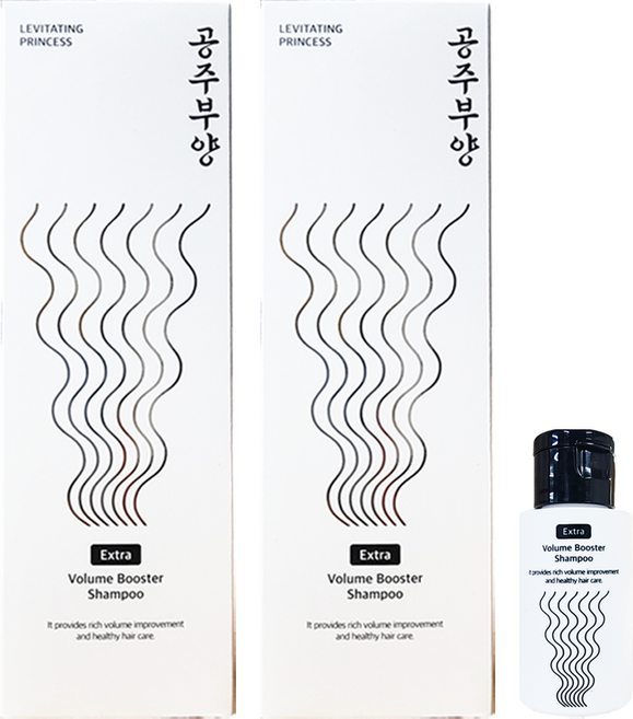 가히 공주부양 볼륨부스터 탈모 샴푸 500ml+500ml+30ml, 가히샴푸 500ml+500ml +30ml
