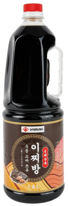 야마끼 이찌방 우동 소바 쯔유, 1개, 1.8L