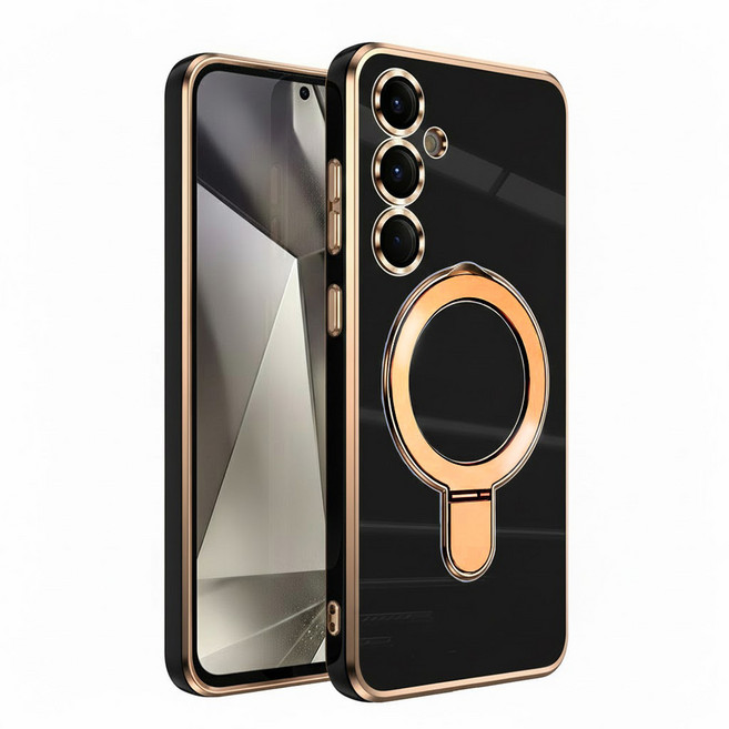 이케미 갤럭시24/ 갤럭시25/ 갤럭시26시리즈 맥세이프 호환 핑거링 거치대 케이스