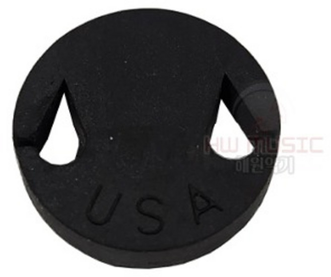 바이올린 약음기 원형 뮤트기 소음기 USA-VN60, 1개
