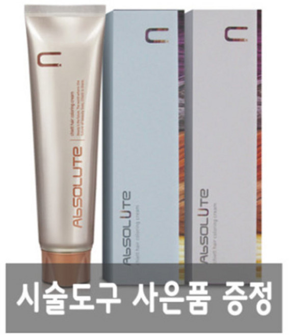 에비뉴쉬에뜨 에비뉴 쉬에뜨 앱솔루트 컬러링크림 120g 헤어컬러, 9NB 밝은 금갈색, 1개