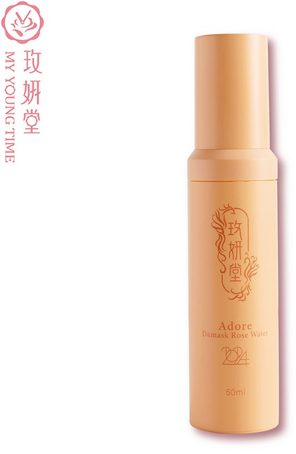 玫妍堂 花妍漾心機 玫瑰純露 玫瑰花水 保濕噴霧 化妝水 髮妝水 補水 隨身攜帶 真空瓶, 1件, 50ml, 50ml