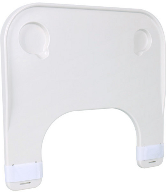 DLi 휠체어식판 테이블 벨크로타입 화이트, 1개, 화이트 식판