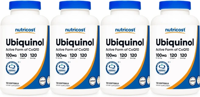 뉴트리코스트 유비퀴놀 100mg, 120정, 4개 - 쿠팡