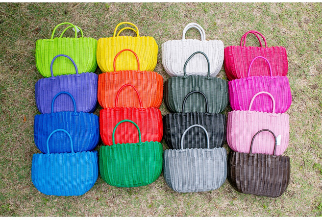 초록샘 빨대가방 빨대바구니 스트롱바구니 스트로우백 16종 대중소