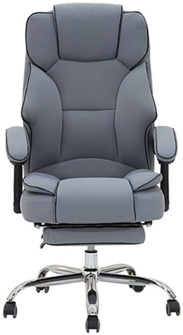 마제르 3D메쉬 침대형 리클라이너 게이밍 중역의자, 블루그레이