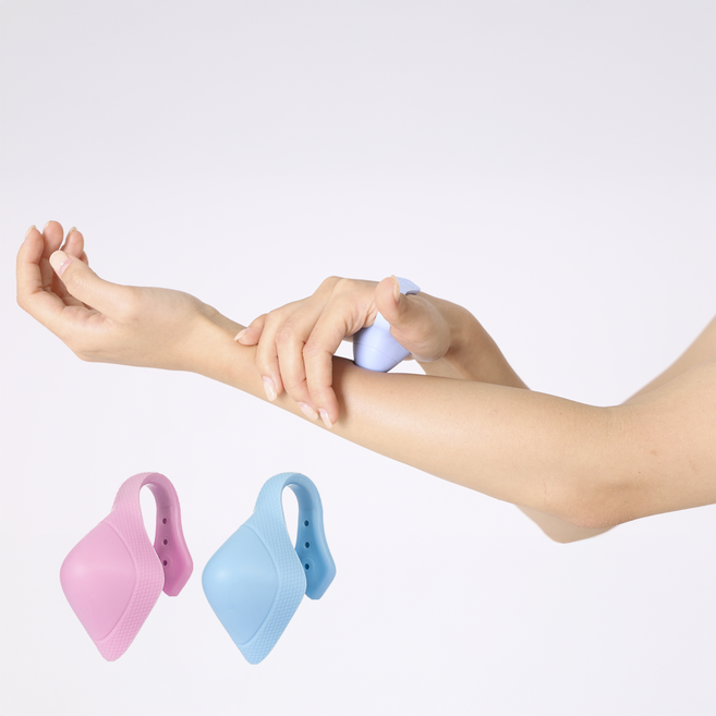 달루 미니마사지기 (2개입), 달루 미니마사지기 (purple+blue), 1세트