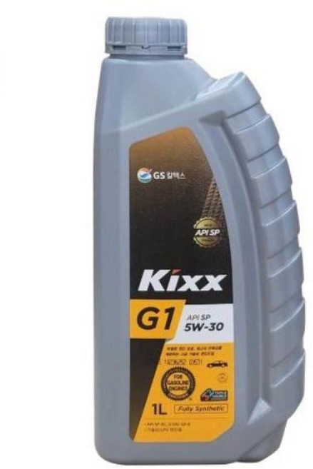 Kixx G1 5W-30 1L 엔진오일 가솔린 윤활유 자동차 엔진오일교환 셀프정비 kei26453sT, 본상품