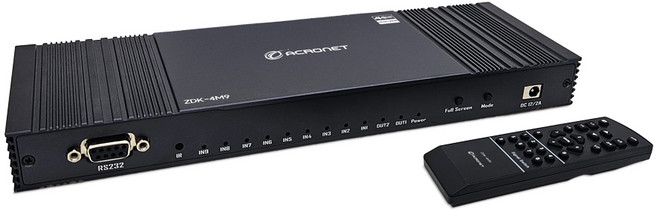 아크로넷 ZDK-4M9 9X2 4K HDMI 심리스 멀티뷰어, 1개