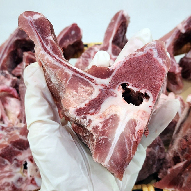 살가득 한돈 돼지 등뼈 감자탕등뼈 한돈등뼈 돼지뼈 돈뼈 감자탕용등뼈 돈골 돼지 등골, 1개, 3kg